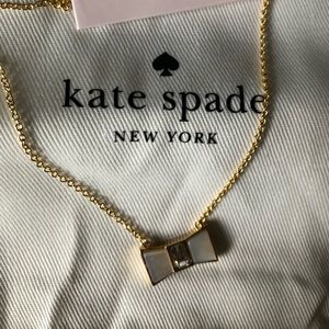 NWT Kate Spade bow necklace